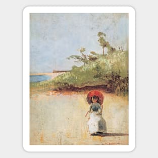 All on a Summer's Day by Charles Conder Magnet